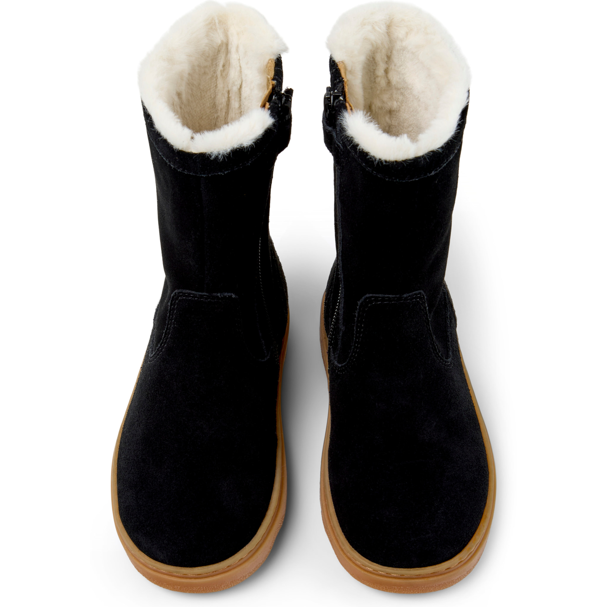 Botines - CAMPER Kiddo - Negro - Piel de ante