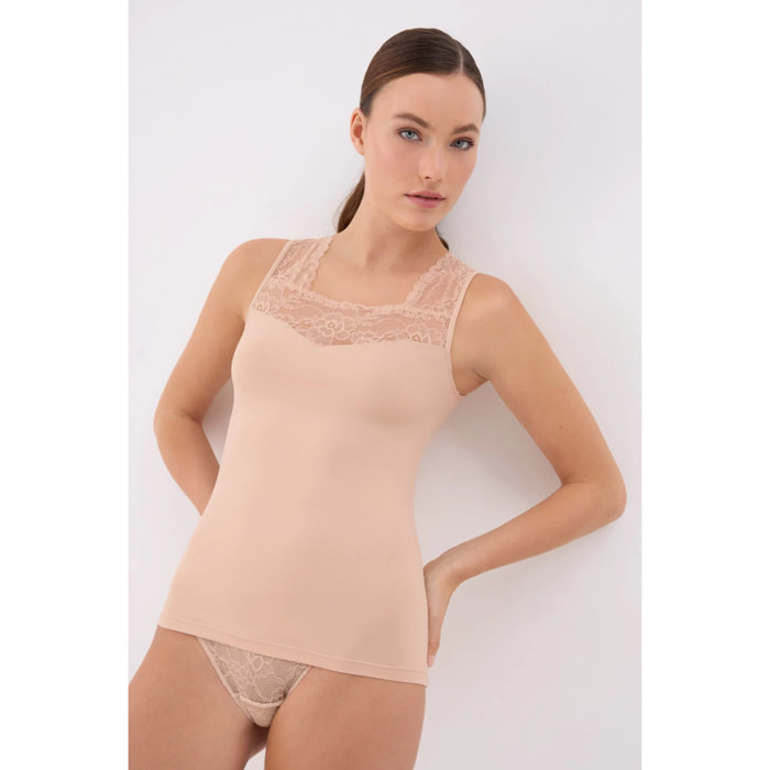 Maglia intima senza maniche