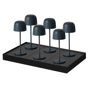 6 Lampe de table SOPHIA +Socle de charge