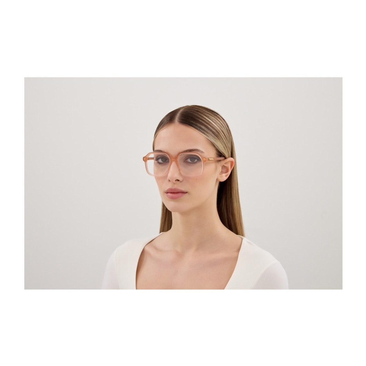 Gafas de Vista Bottega Veneta BV1329O-007 de Acetato Unisex 55 mm