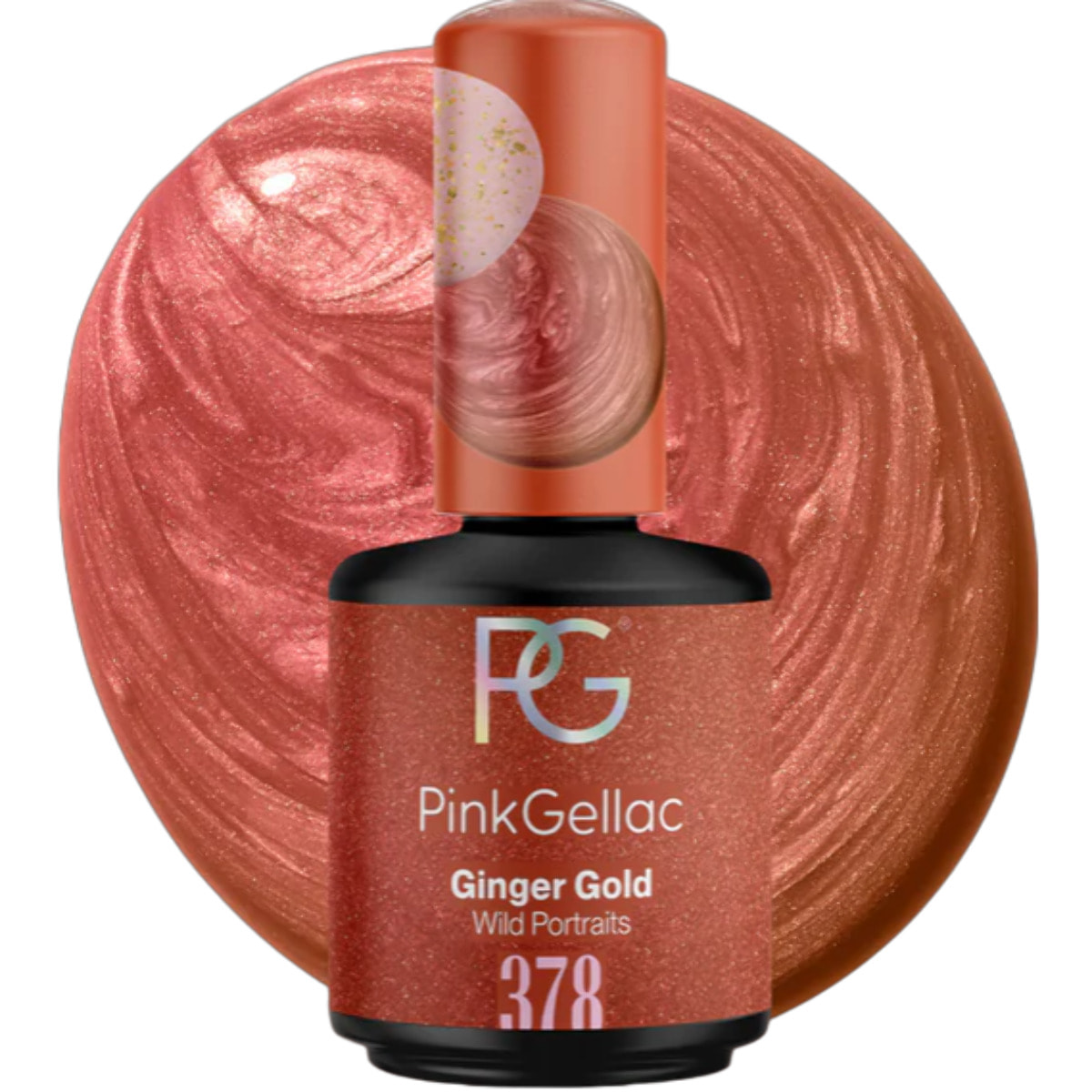Vernis semi-permanent - 378 Ginger Gold - 15 ml