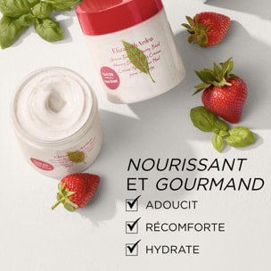 Green Tea Strawberry Basil Honey Drops - Crème Corps 500ml