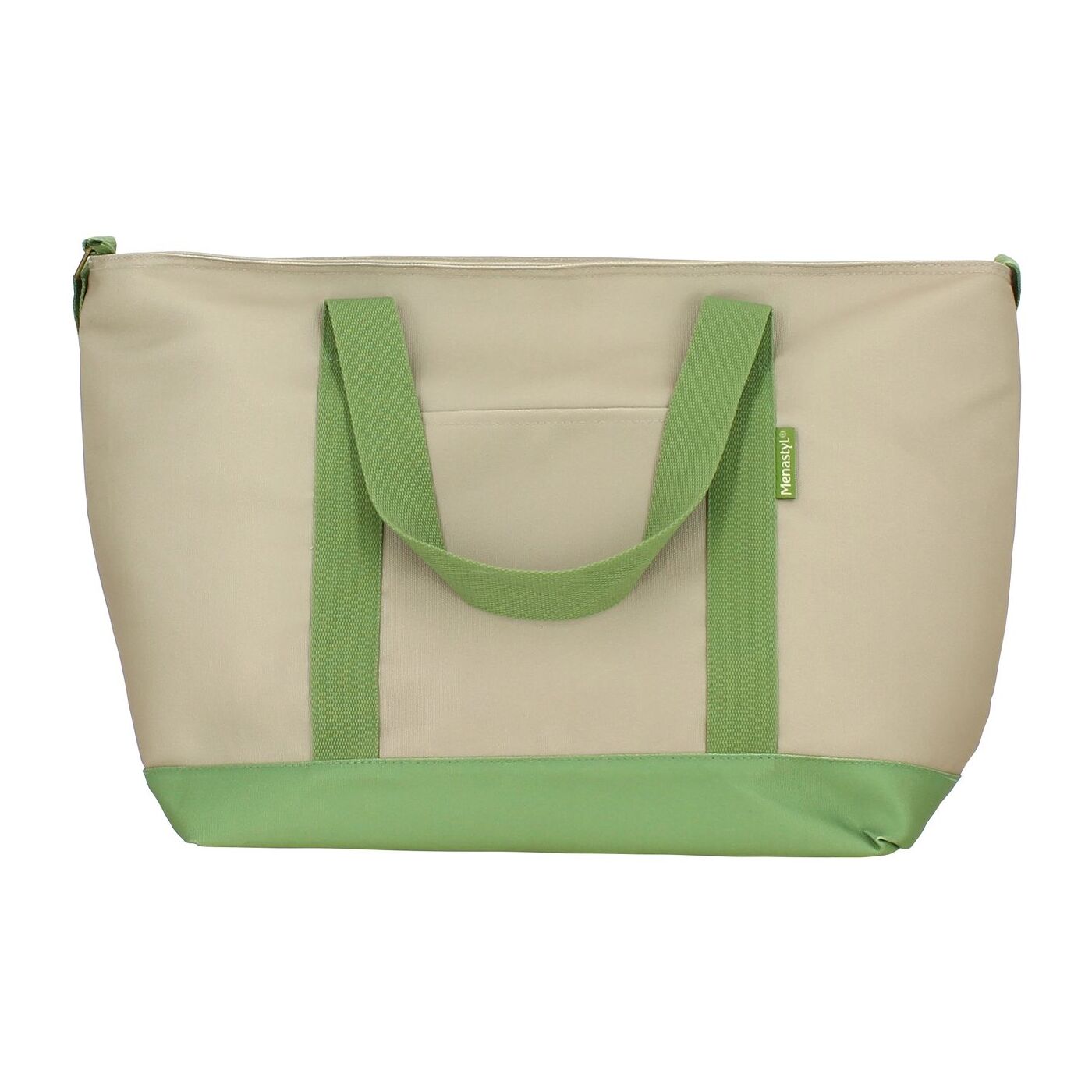 Sac en tissu isotherme beige et olive 26L  COLORAMA