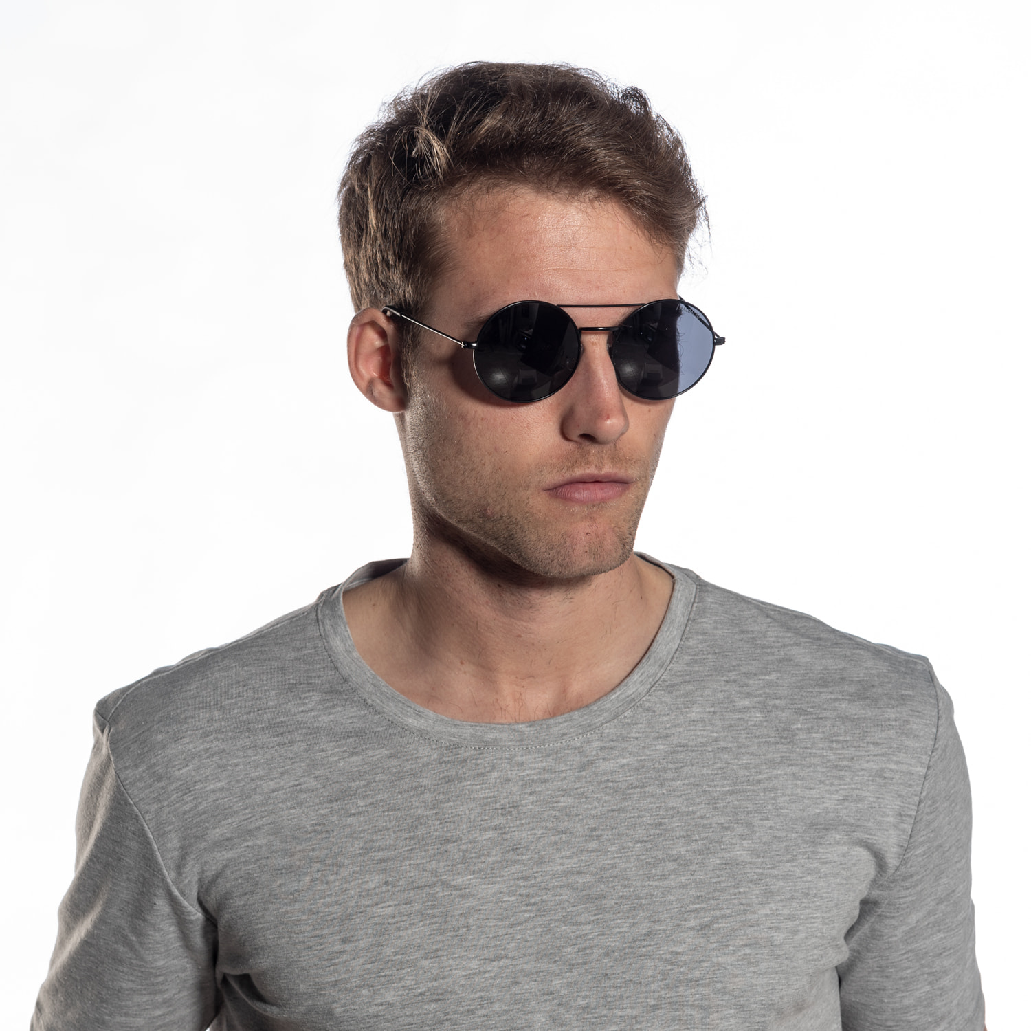 Gafas de sol OCEAN CIRCLE - Negro mate / Ahumada