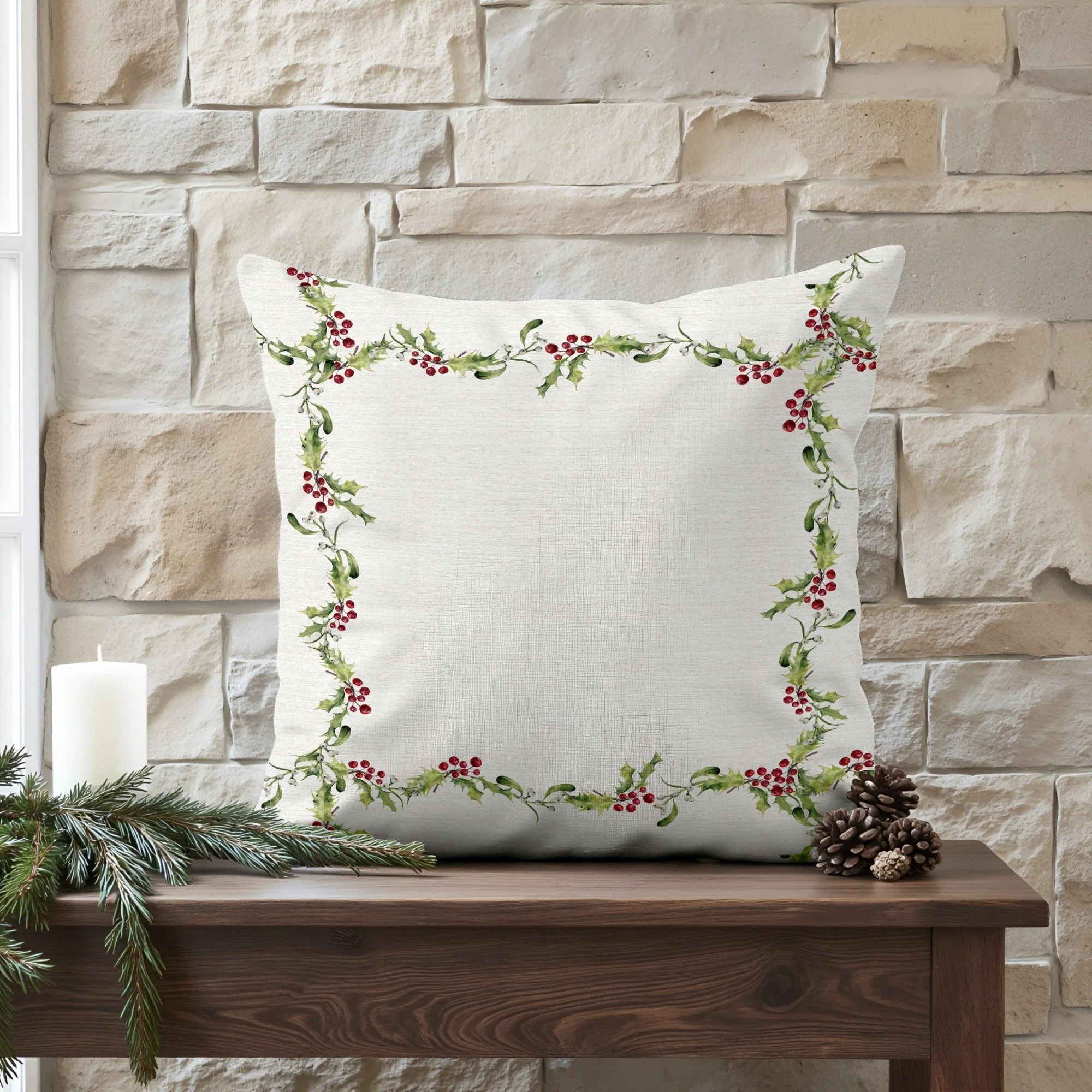 Housse de coussin 100% algodón Cascabel 7 A 50x50 cm