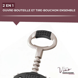 Tire-bouchon à levier décapsuleur 17 cm Fackelmann Bar Concept