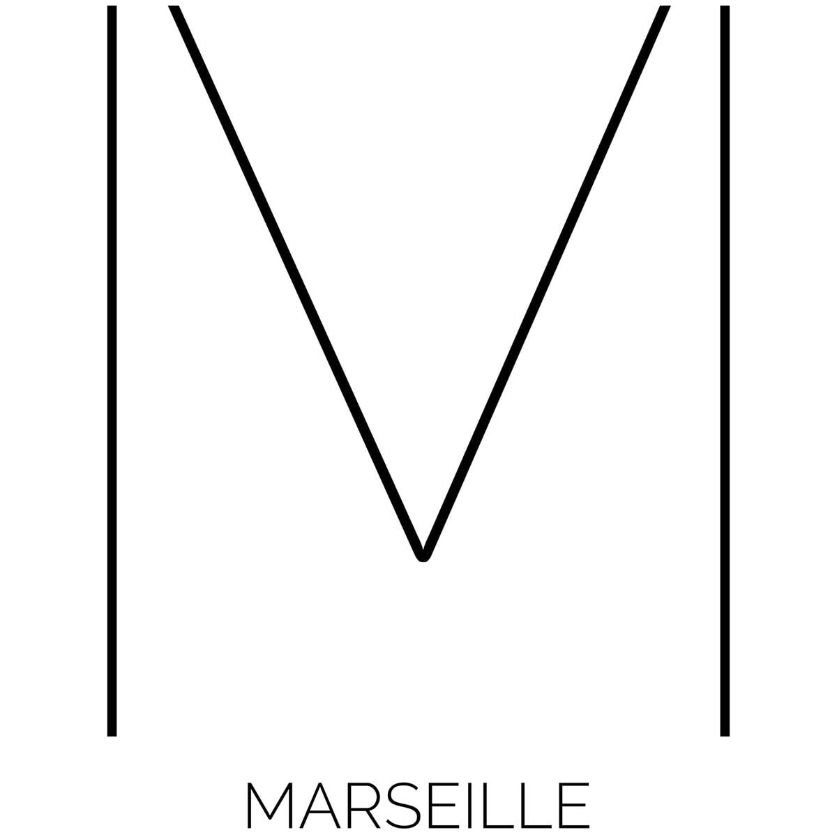 Poster m marseille Affiche seule