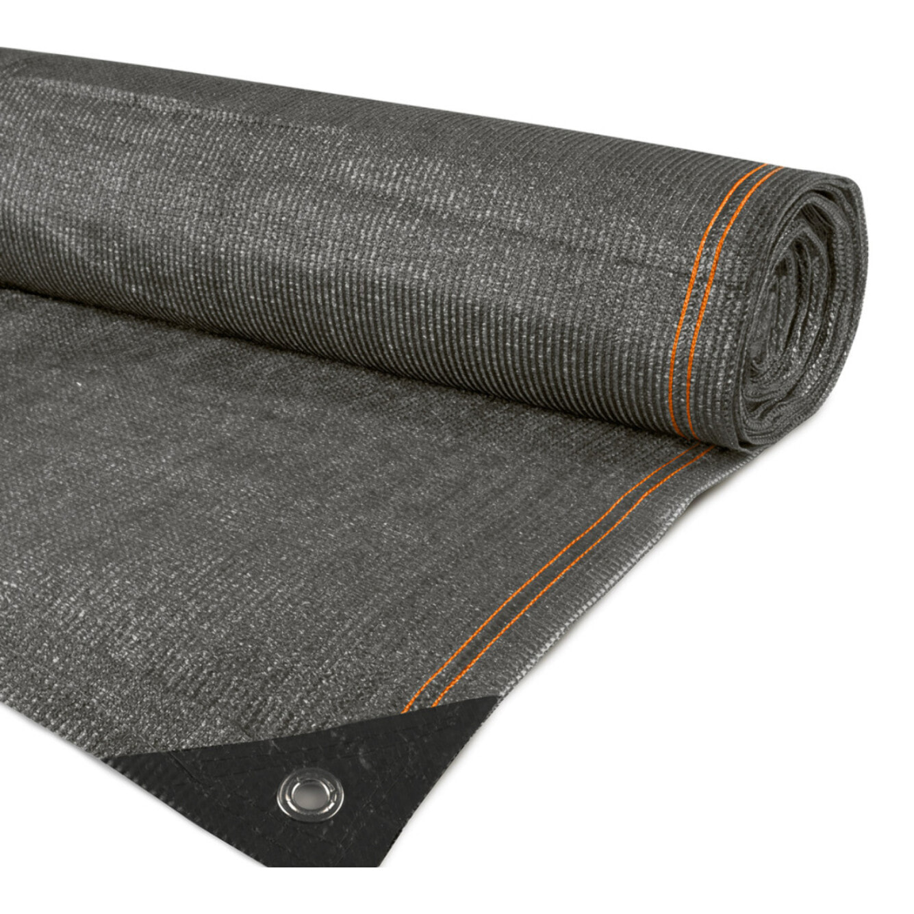 Brise vue occultant 1.8x10 m 90 gr/m² gris