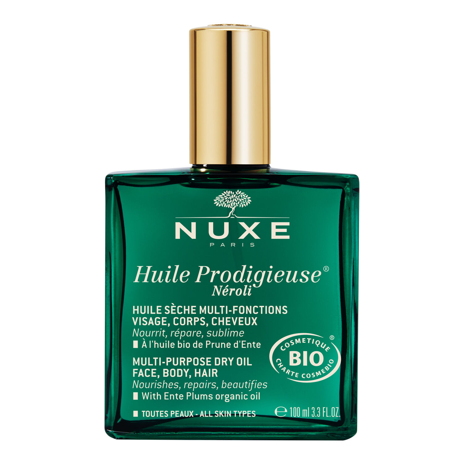 Huile Prodigieuse® Néroli  Huile Nourrissante multi-fonctions visage, corps, cheveux - Huile Prodigieuse® - Toutes peaux - 100ml