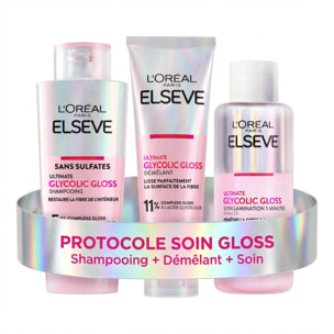 L'Oréal Paris Elseve Ultimate Glycolic Gloss La Routine Complète des Cheveux Ternes