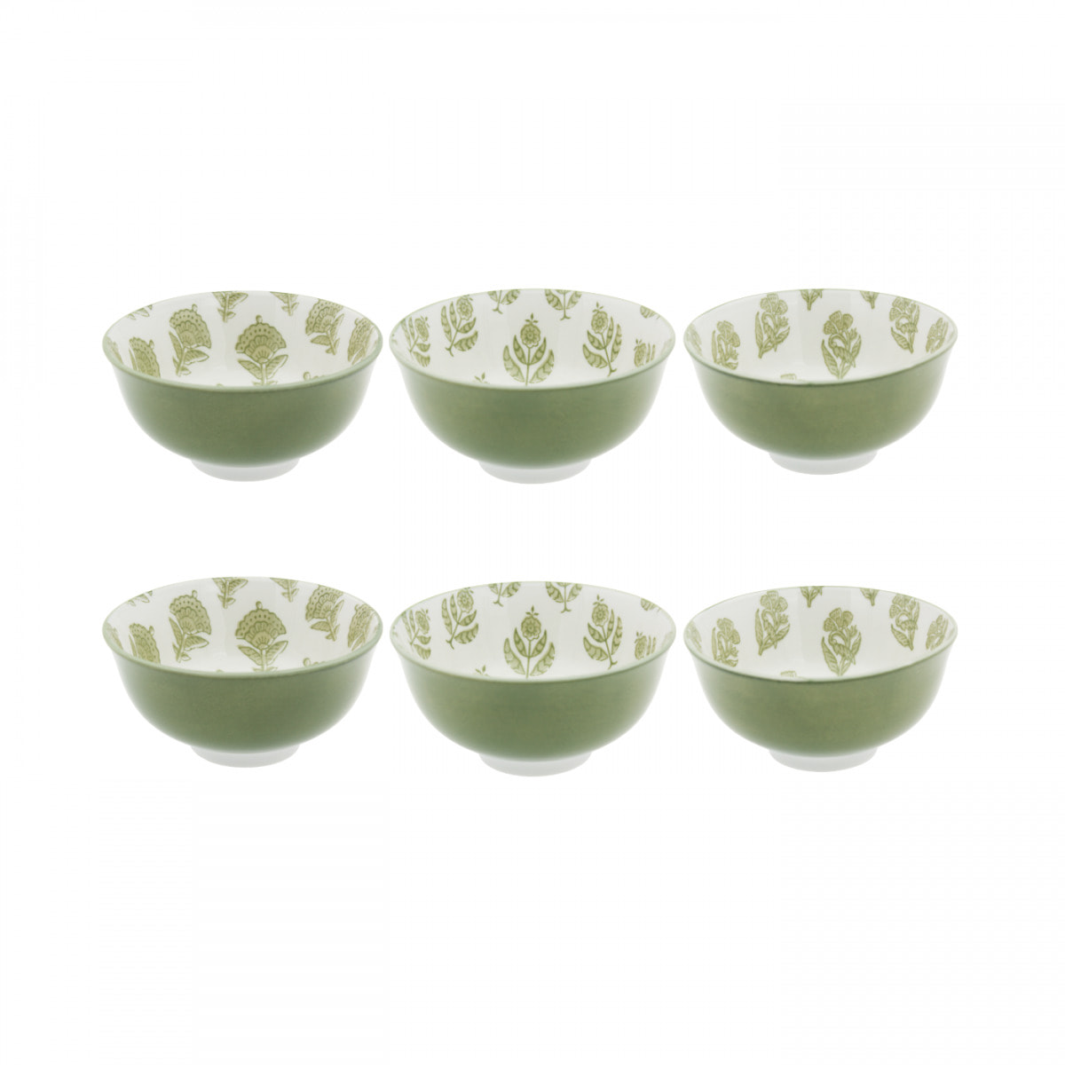 Lot de 6 petits bols, SOLIMAN