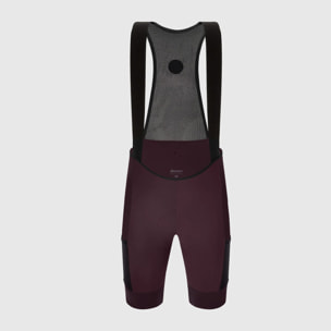 Gravel Men's Bib Shorts - Bourgogne
