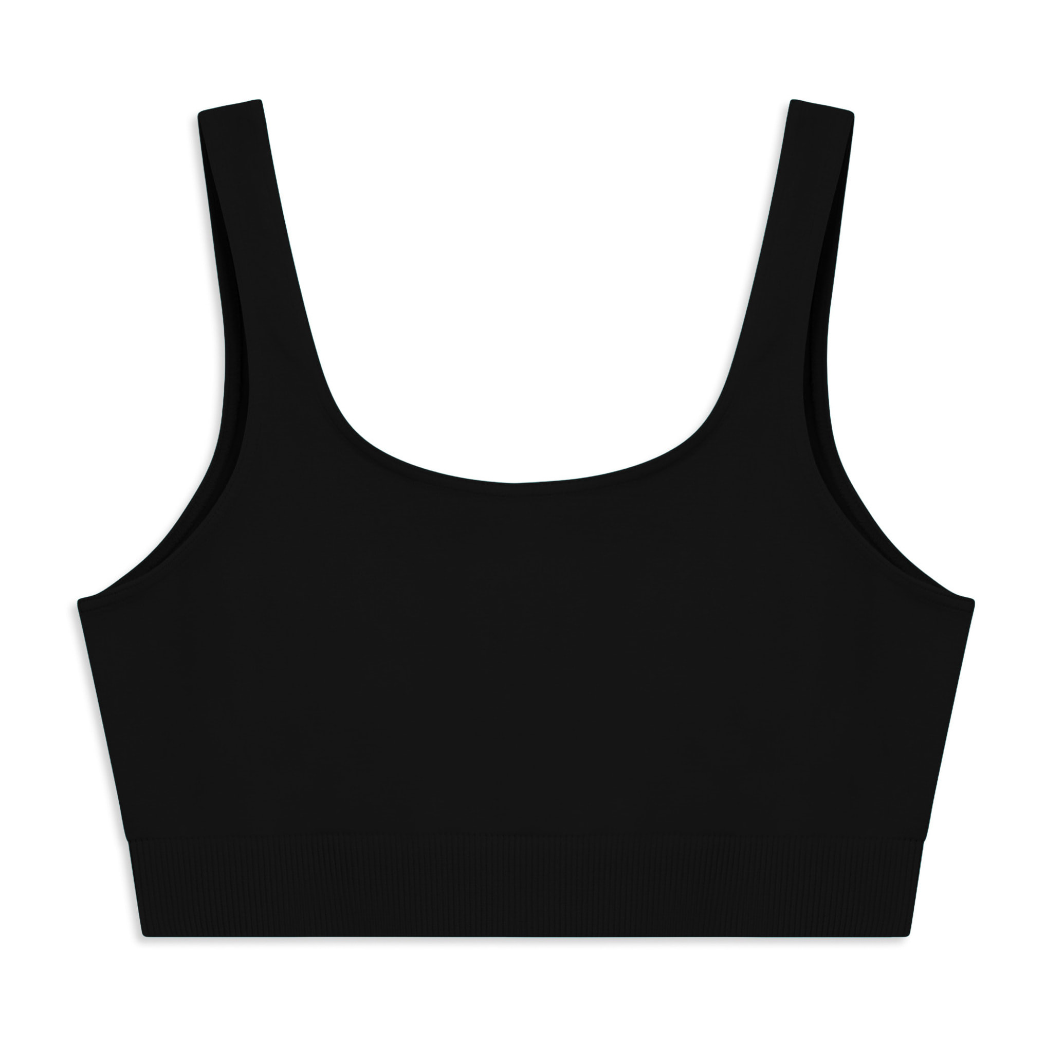 Top Sportivo Seamless con Fascia Sottoseno in costina