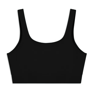 Top Sportivo Seamless con Fascia Sottoseno in costina