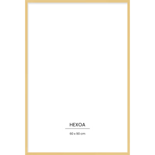Cadre métal Or 60x90cm cadre seul