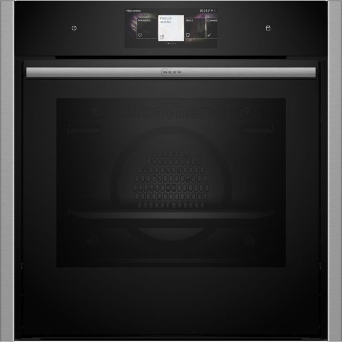 Four encastrable fonction vapeur NEFF B64FT33N0 - Vapeur - Porte froide - Écran tactile - N90 porte coulissante