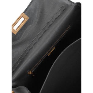 Borsa a mano da donna Made in Italy - Modello Padova - 100% pelle - 28.0 x 19.0 x 8.0 cm