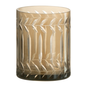 J-Line photophore Branche - verre - gris - 6 pcs