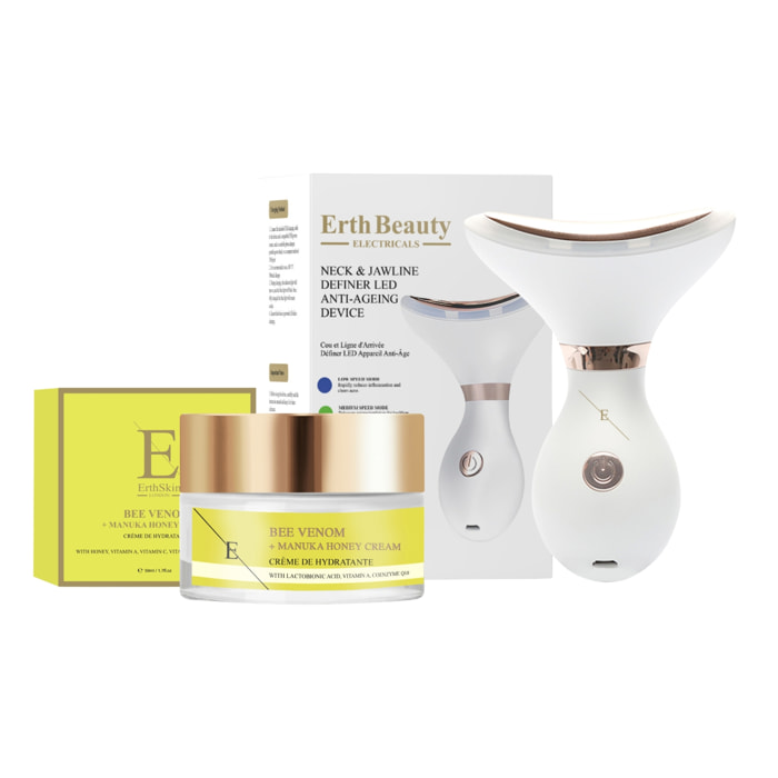 LED Cuello + Crema Veneno de Abeja 50 ml