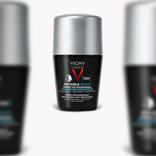 Vichy Homme Dermo-détranspirant Invisible Protect 72h anti-taches anti-irritations 50ml