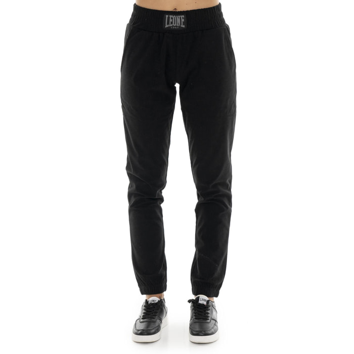 Pantalón de mujer de invierno a rayas de terciopelo 'Perla'