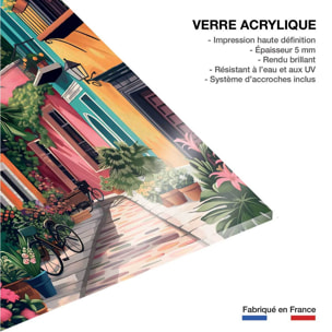 Tableau architecture maisons du sud  Tableau plexiglas