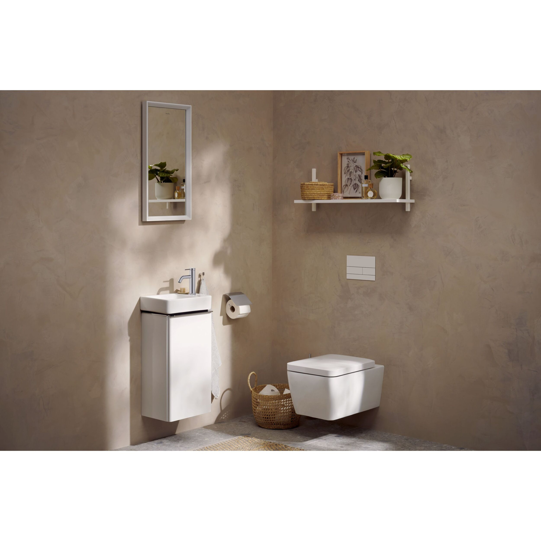 Mitigeur lavabo Tecturis S 80 Ecosmart+ Chromé