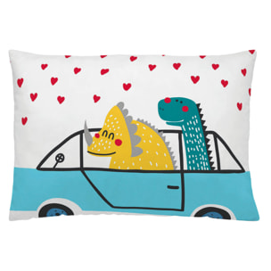 Naturals - Funda de Cojín Estampado - Con Cremallera - Sin relleno - 100% Algodón - Severin