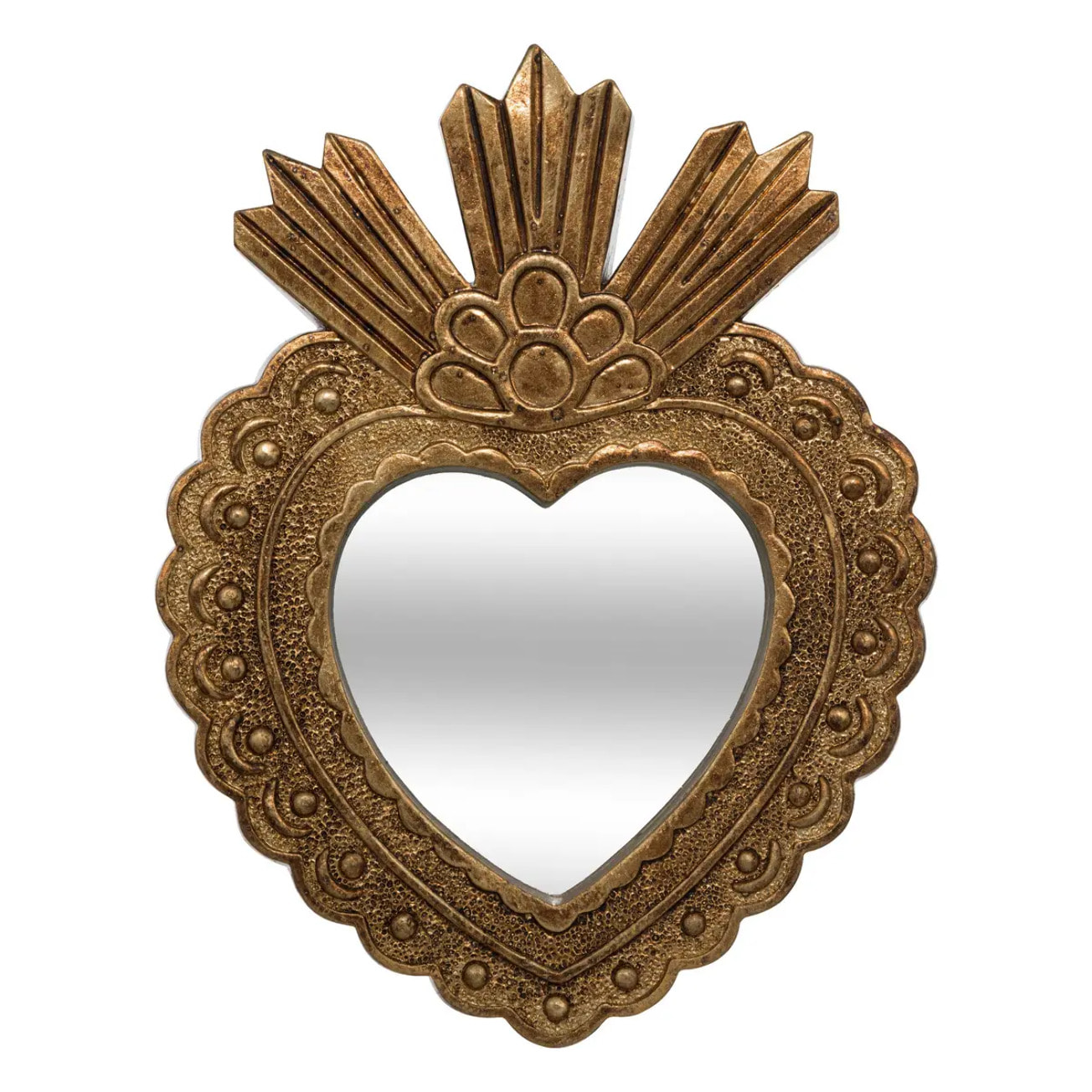 Déco murale "Alison" 20x28cm or