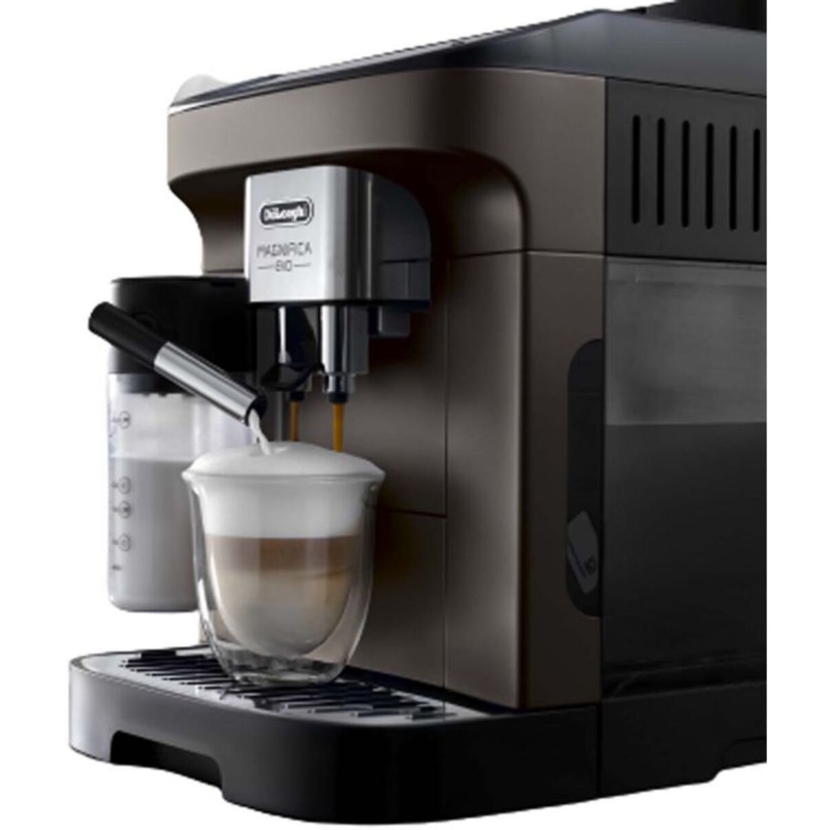 Expresso Broyeur DELONGHI Magnifica Evo ECAM293.61.BW My Latte marron