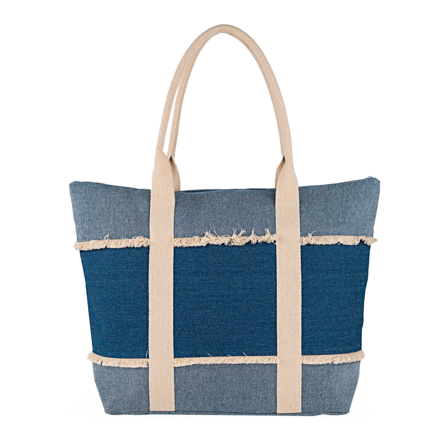 Bolso De Playa Lois Pfeiffer Azul Vaquero