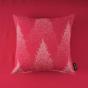 Housse de coussin jacquard réversible 45x45 cm 33740