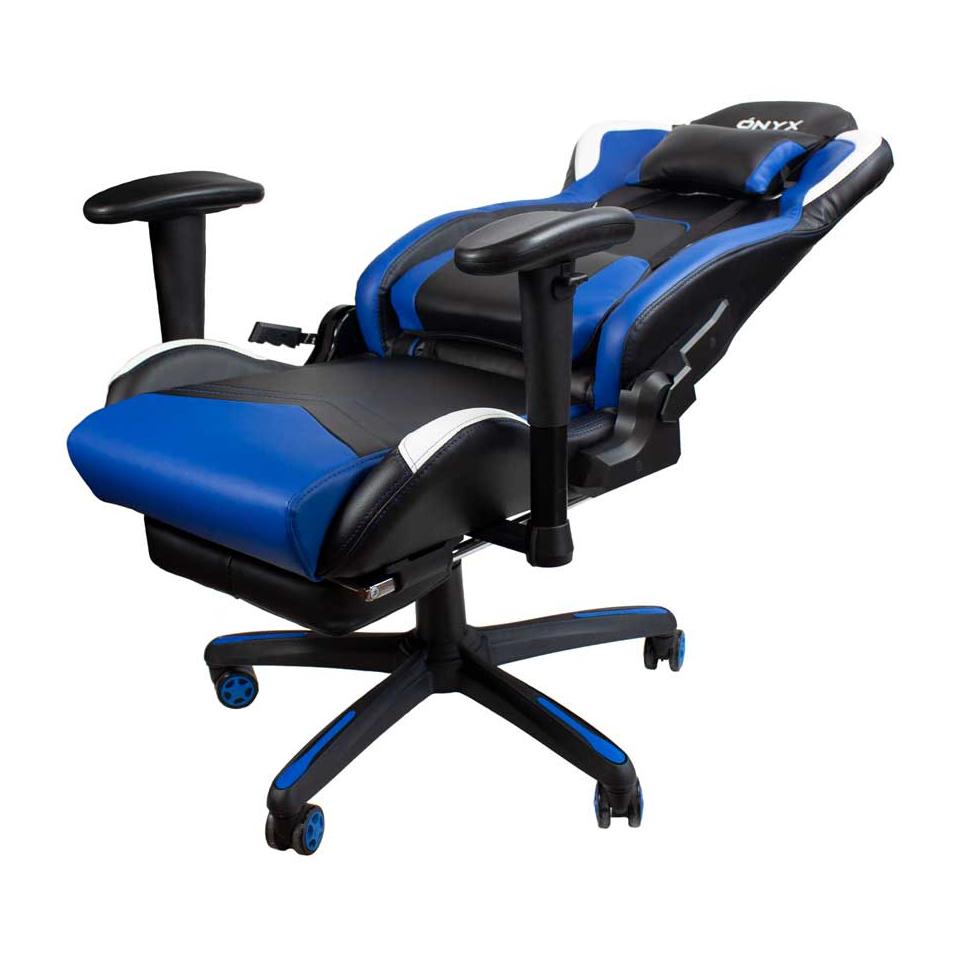 Silla de Escritorio Ónyx PRIXTON Gaming 71 x 78 x 125-135 cm