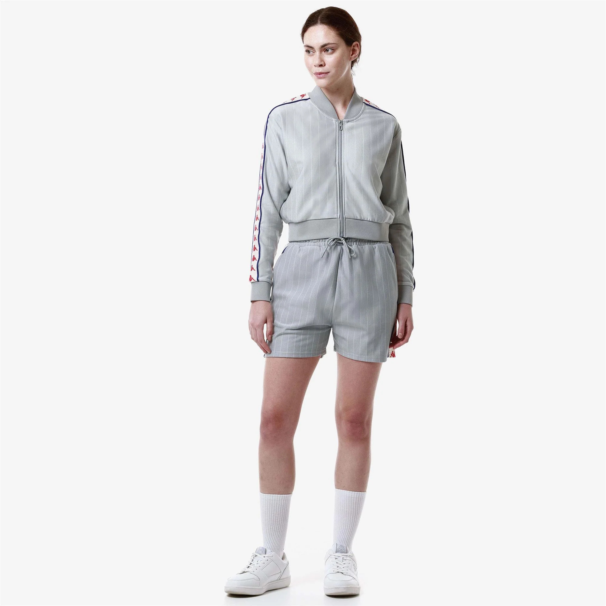 Kappa - Pantalones cortos Mujer Gris - 222 BANDA LORA
