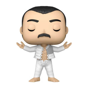 Queen Pop! Rocks Vinile Figura Freddie Mercury (i Was Born To Love You) 9 Cm Funko