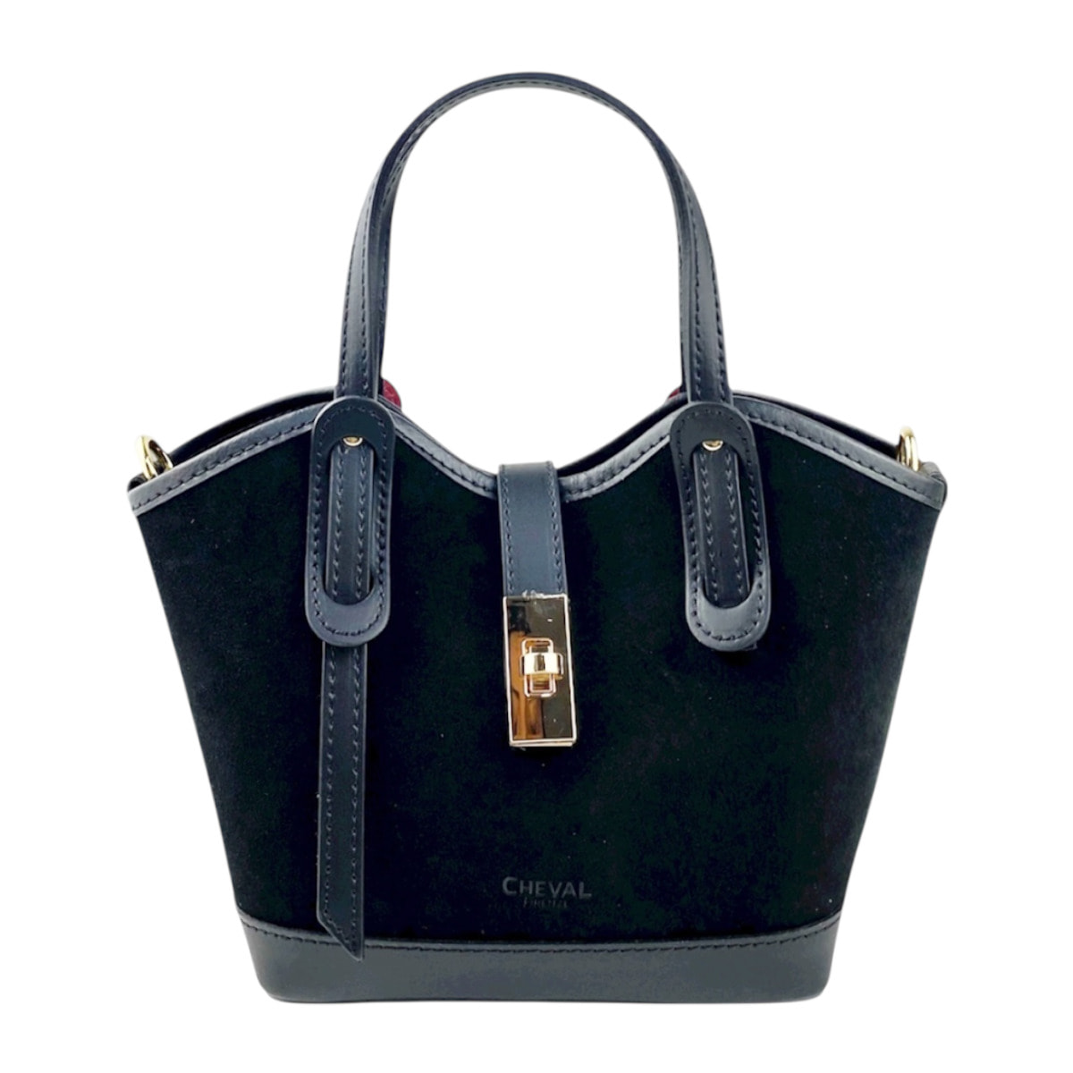 Borsa a mano Cheval Firenze Gallipoli Mini F/W Nero