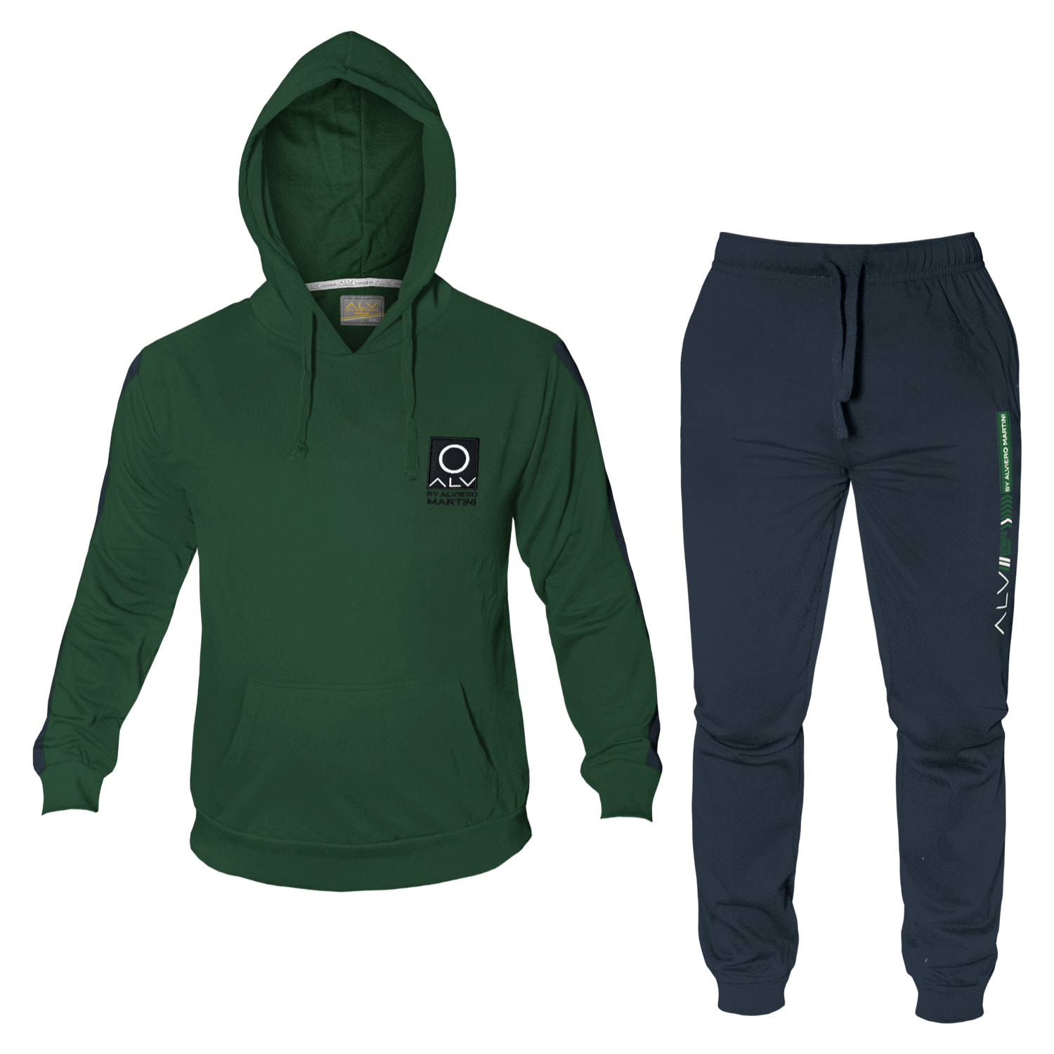 Set Uomo Homewear ALVIERO MARTINI Cotone French Terry Leggero