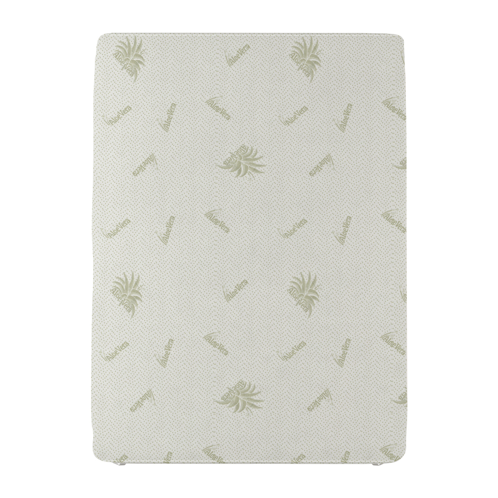 TOPPER MEMORY CON FODERA ALOE, MADE IN ITALY, PIAZZA E MEZZA FRANCESE