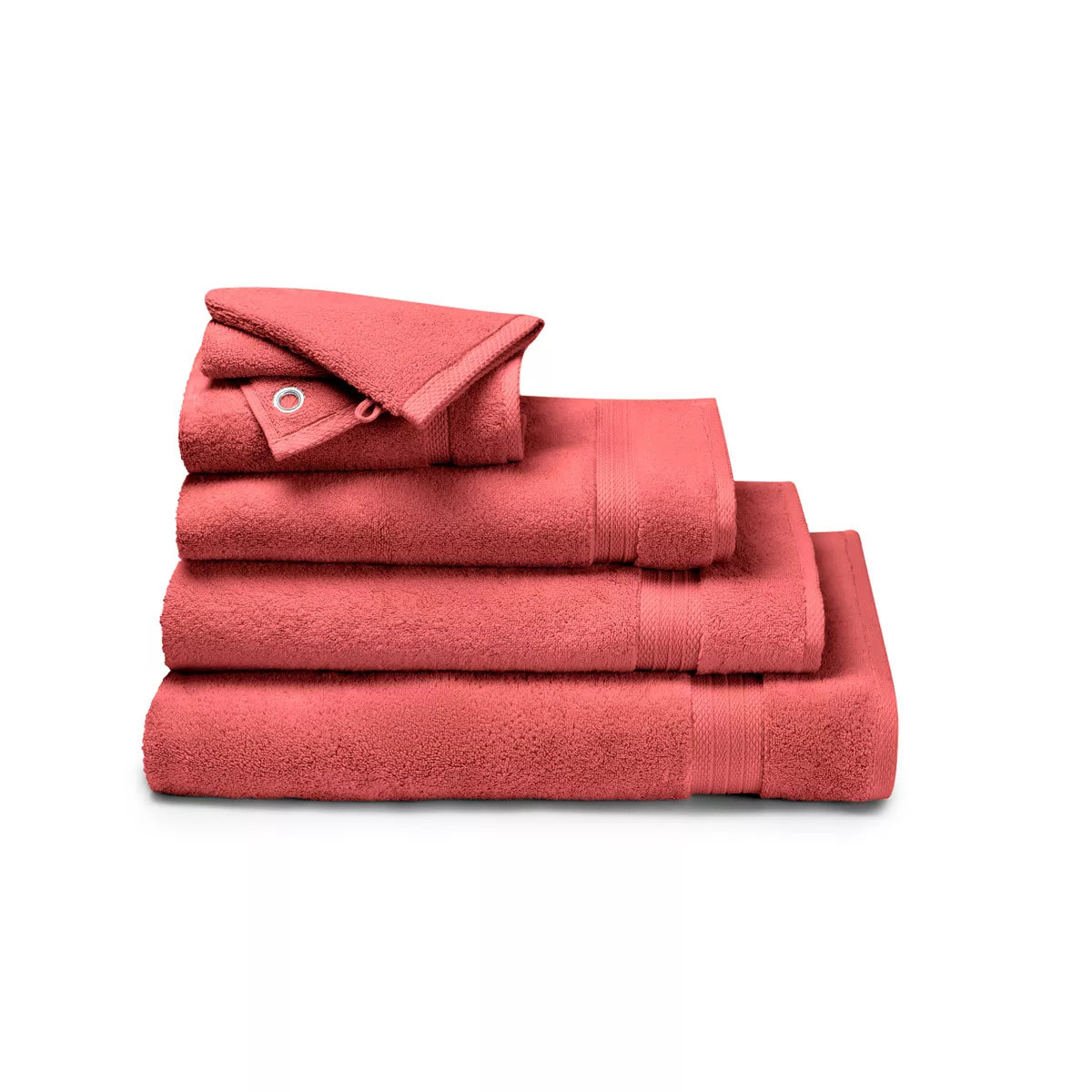 Serviette invites Elea corail