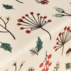 Nappe en résine Anti-tâches Toucher du Tissu Merry Christmas 44 Lurex