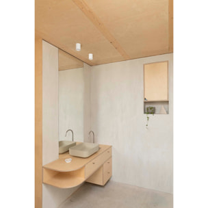 ROL Lampada plafoniera bianca 9W