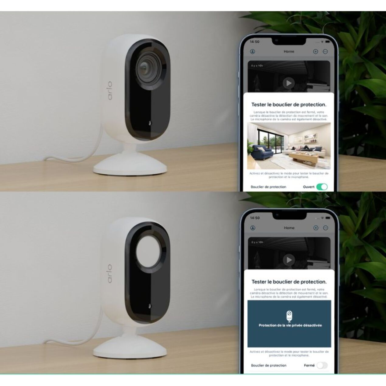 Caméra de surveillance ARLO 2 caméras intérieures Essential 2K