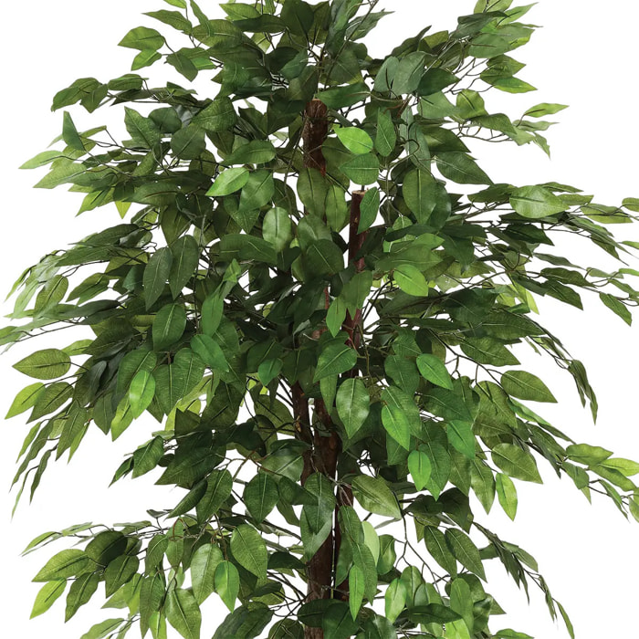 Ficus artificiel "Benjamina" vert H180cm