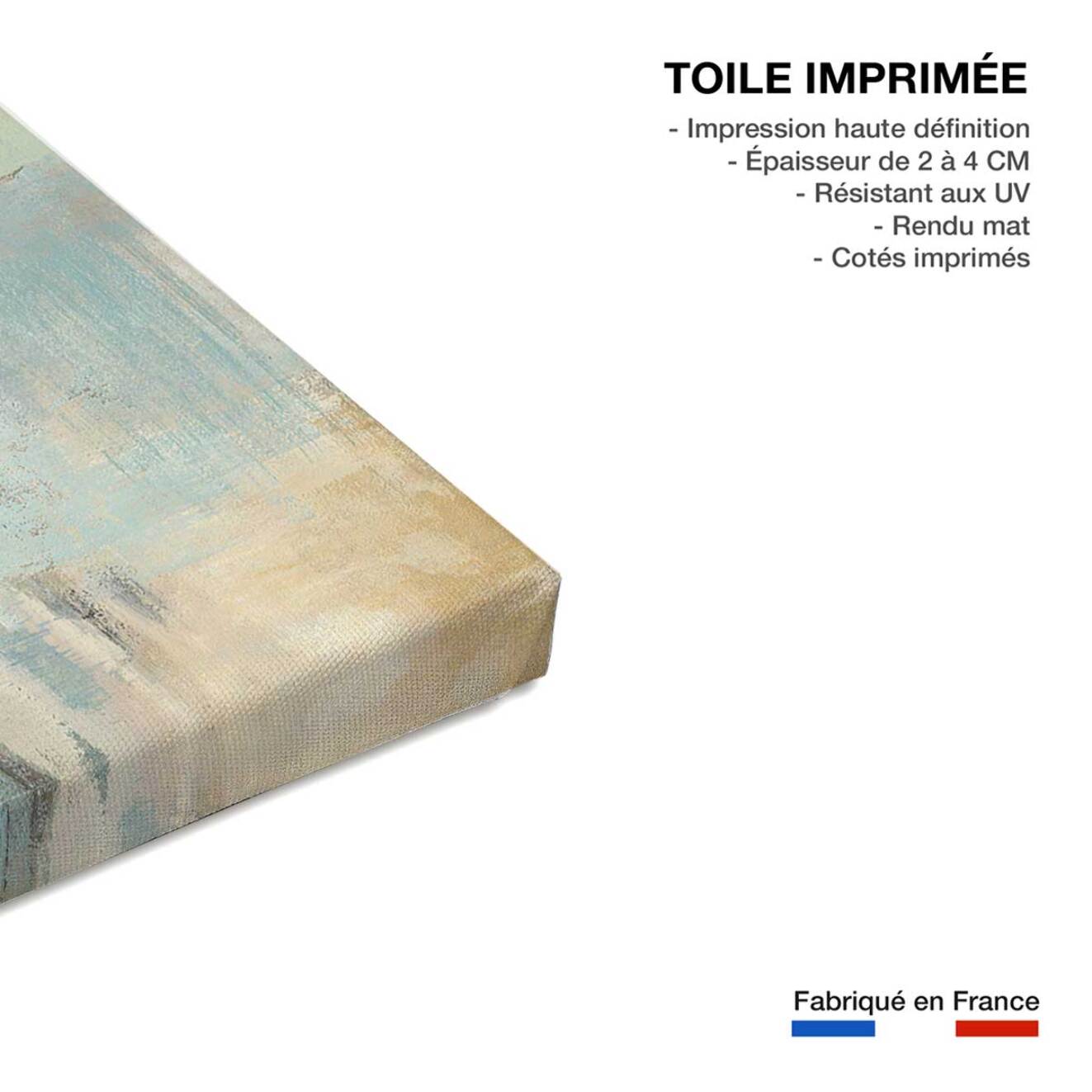 Tableau moderne murale Fjord Toile imprimée