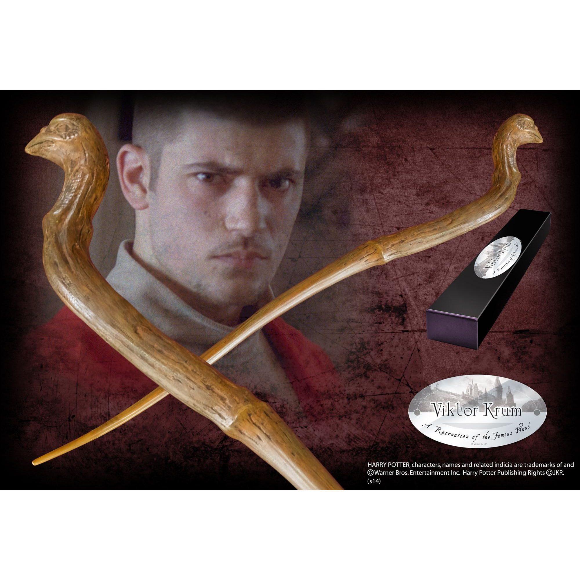 Harry Potter Bacchetta Magica Character Viktor Krum Noble Collection