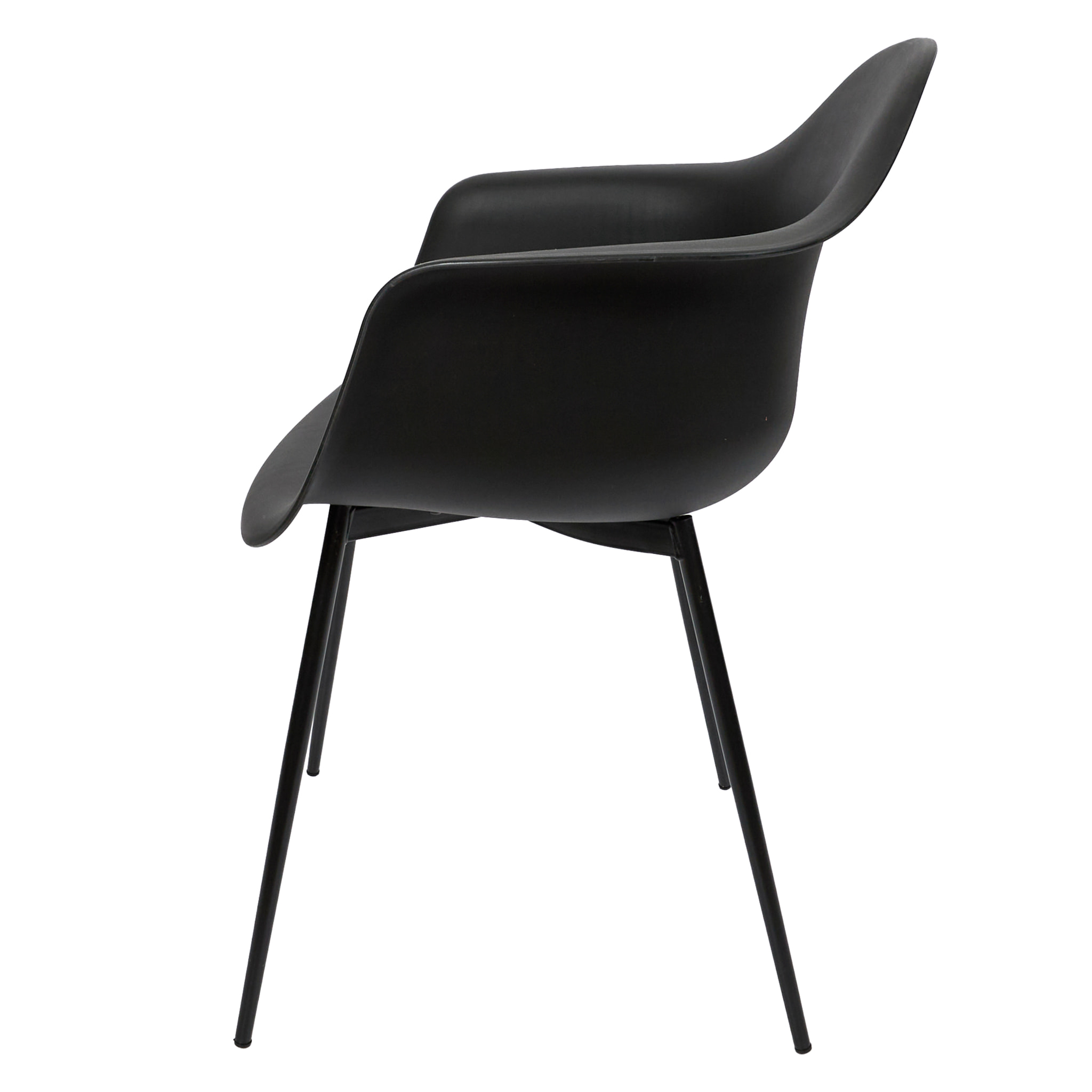 Fauteuil Gustav Noir - Lot De 4