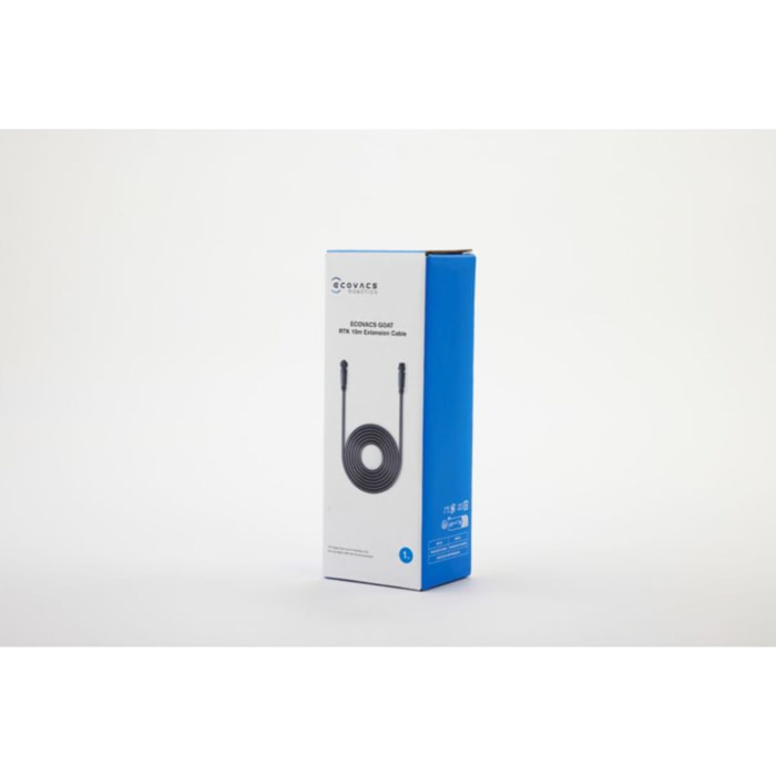 Câble ECOVACS extension alimentation balise GPS RTK, 10m
