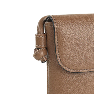 Minibolso Para Móvil Lois Keith Taupe