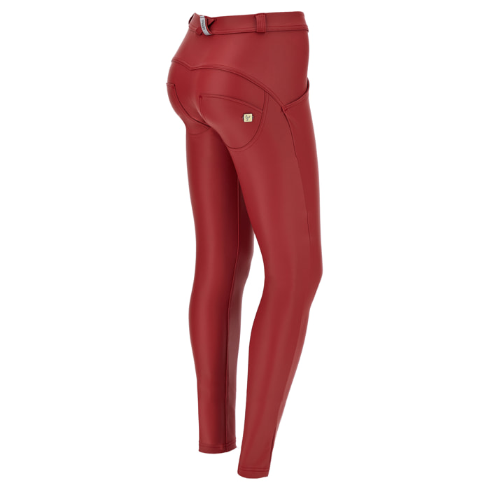 Pantaloni push up WR.UP® skinny in similpelle ecologica