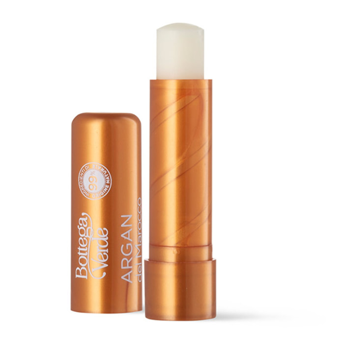 Argan del Marocco - Stick labbra emolliente protettivo - con olio di Argan - labbra molto secche